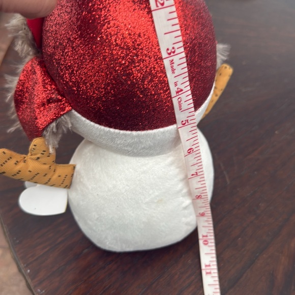 TY Beanie Boos dreams big eyed Buttons the snowman Christmas holiday winter - Picture 9 of 9